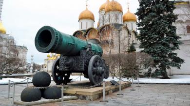 Царь-пушка Московский Кремль