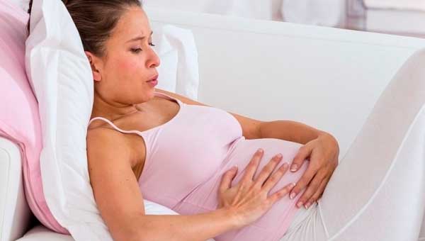 Холодный живот при беременности